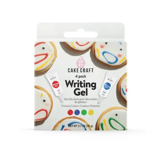 Cake Craft Primary Colors Writing GeL, 4ct. {1}