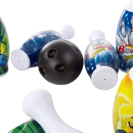 Toy Time Toy Bowling Pin Set {5}