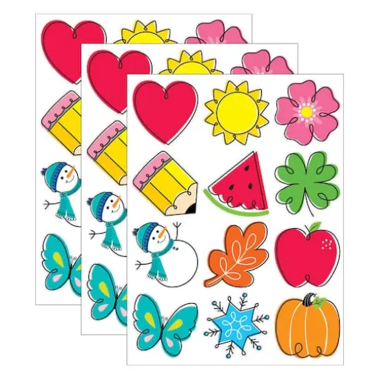 Creative Teaching Press&reg; Seasonal Accents 10" Designer Cut-Outs Set {1}