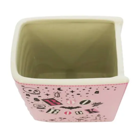 6" Pink Boo Book Decorative Ceramic Container by Ashland&reg; {4}