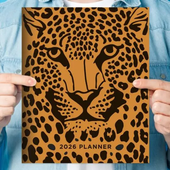 2026 Exotic Cat Large Monthly Planner {7}