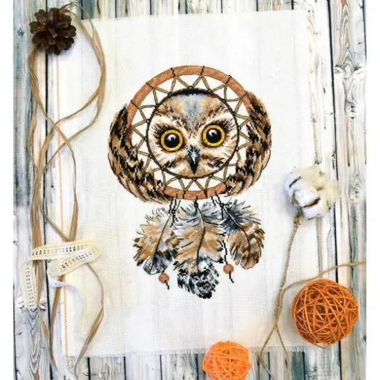 Oven Dreamcatcher Cross Stitch Kit {3}