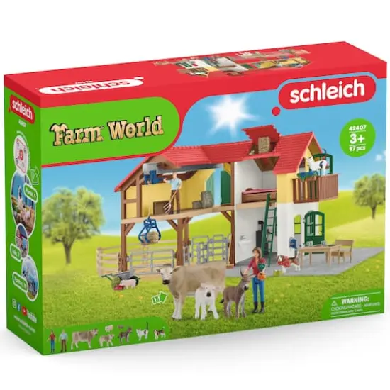 Schleich Farm World Large Farm House Playset {5}