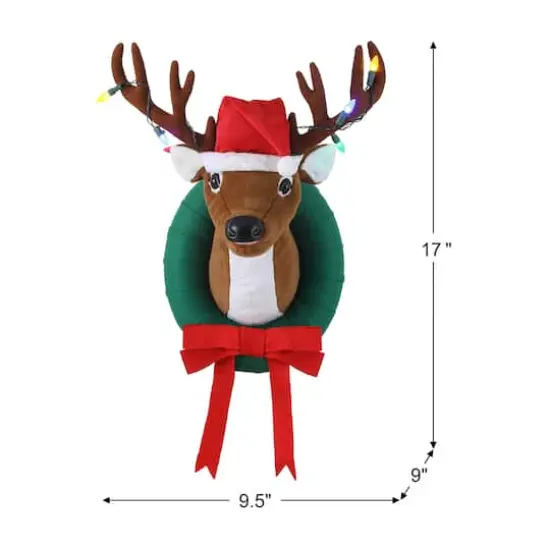 Mr. Christmas 17" Animated Singing Reindeer {4}