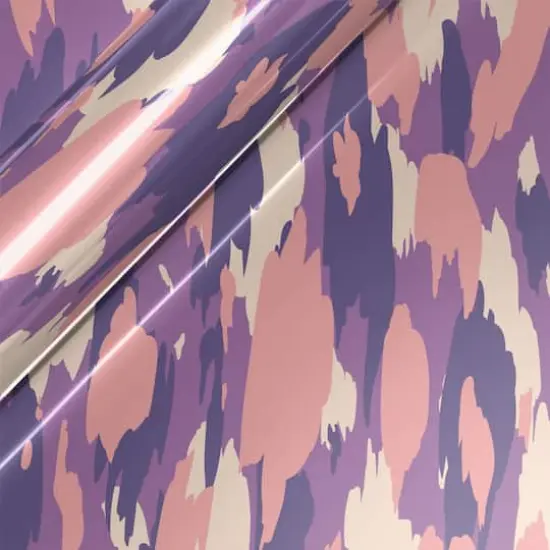 Siser® EasyPatterns® Plus Brushstrokes Heat Transfer Vinyl Purple {1}