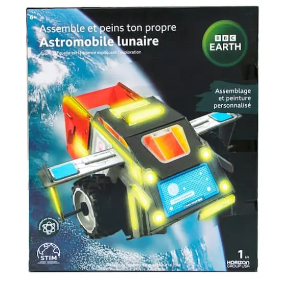 BBC Earth Build & Paint Your Own Lunar Rover {6}