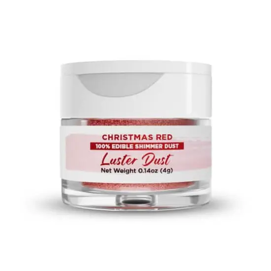 Bakell&reg; Edible Luster Dust Christmas Red {3}