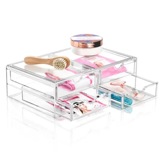Sorbus 4-Drawer Extra Large Acrylic Cosmetic Organizer {1}