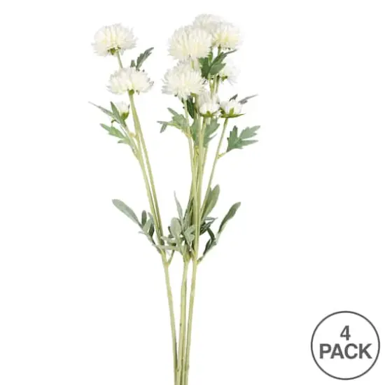 White Daisy Spray, 4ct. {4}