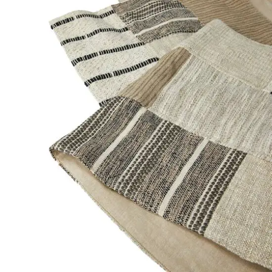 Hello Honey&reg; 72" Cotton Table Runner with Patchwork Design {5}