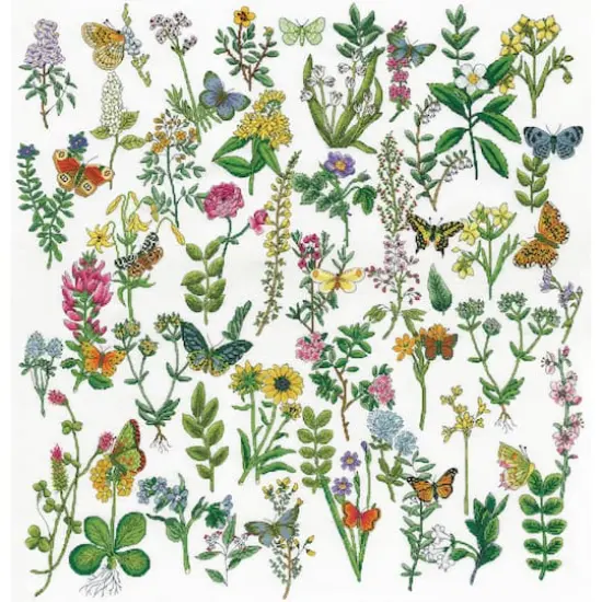 Design Works&trade; Botanical Beauty Cross Stitch Kit {1}
