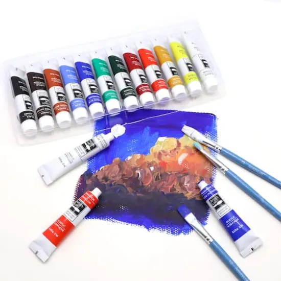12 Color Acrylic Paints by Artist's Loft&trade; Necessities&trade; {3}