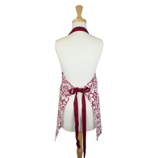 DII&reg; Damask Apron Wine {5}