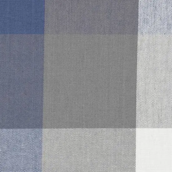 DII&reg; Oversized Tri Color Check Cloth Dinner Napkins, 6ct. French Blue {7}