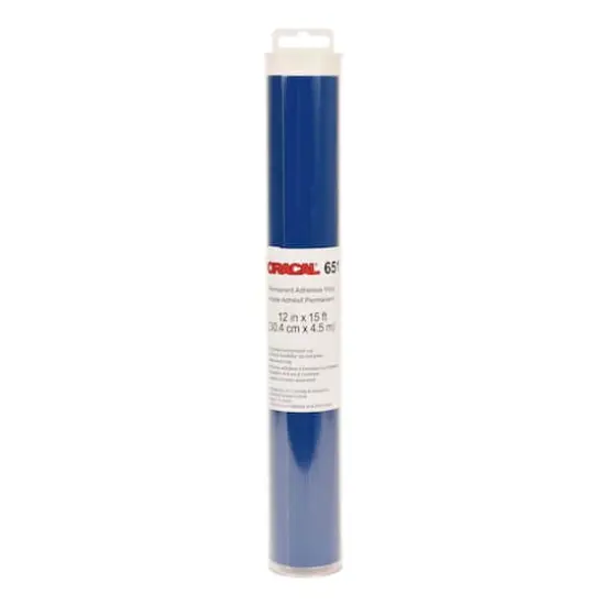 ORACAL&reg; 651 Permanent Adhesive Vinyl Mega Roll Blue {1}