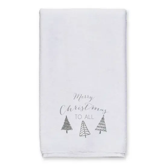Merry Christmas to All 16" x 25" Tea Towel - Set of 2 {3}