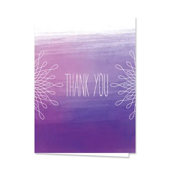 Hortense B. Hewitt Co. Ombre Watercolor Thank You Cards {5}
