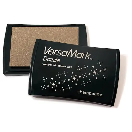 VersaMark&trade; Dazzle Champagne Watermark Stamp Pad {3}