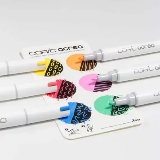 Copic&reg; acrea Vivid Marker Set {4}