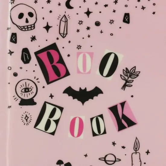 6" Pink Boo Book Decorative Ceramic Container by Ashland&reg; {6}