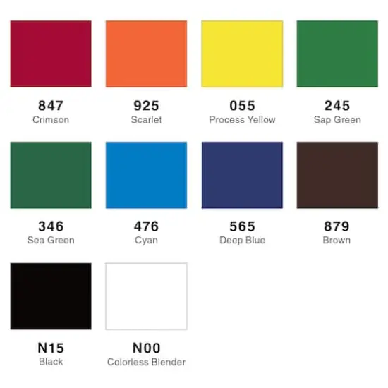 Tombow Primary Palette Dual Brush Pen Set {7}