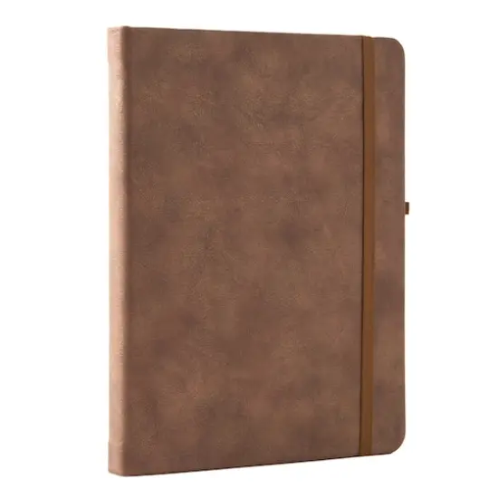 Brown Premium Hardcover Dot Journal, 6" x 8" by Artist's Loft&trade; {1}