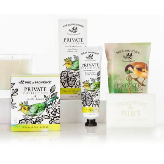 European Soaps Private Collection Bar Soap, 3.8oz. Eucalyptus & Mint {8}