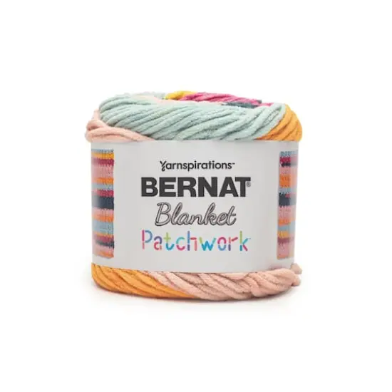 Bernat&reg; Blanket Patchwork Yarn Tropical Splash {1}
