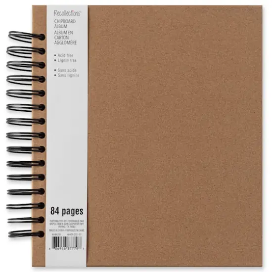 Spiral Kraft Chipboard Journal by Recollections&reg; {6}