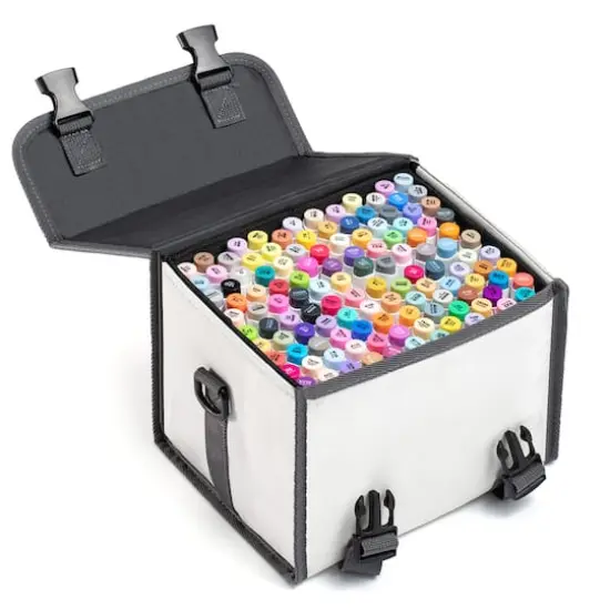 Ohuhu&reg; Honolulu Series B 120 Color Basic Alcohol Markers {3}