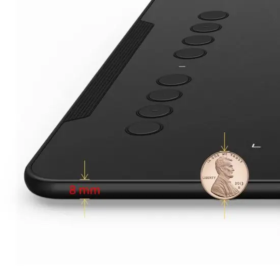 XPPen 10" x 6.25" Deco 01 Graphics Drawing Tablet {4}