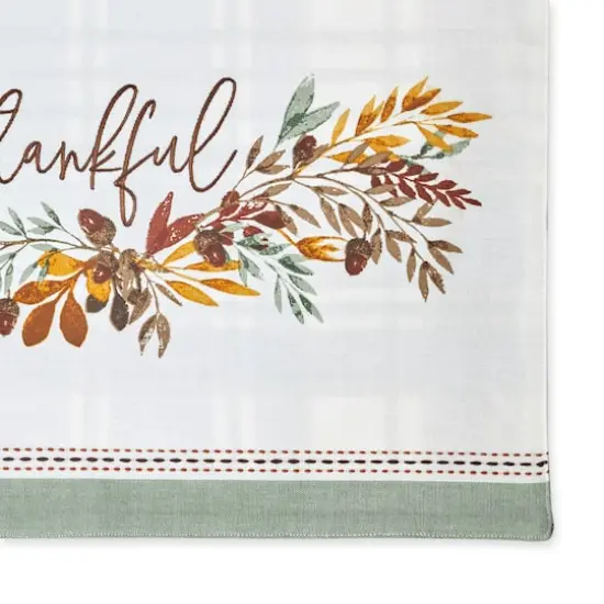 DII&reg; Thanksgiving Autumn Fall Leaves Reversible Placemats, 4ct. {4}