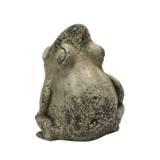 Hello Honey&reg; 9" Cement Frog Planter {4}