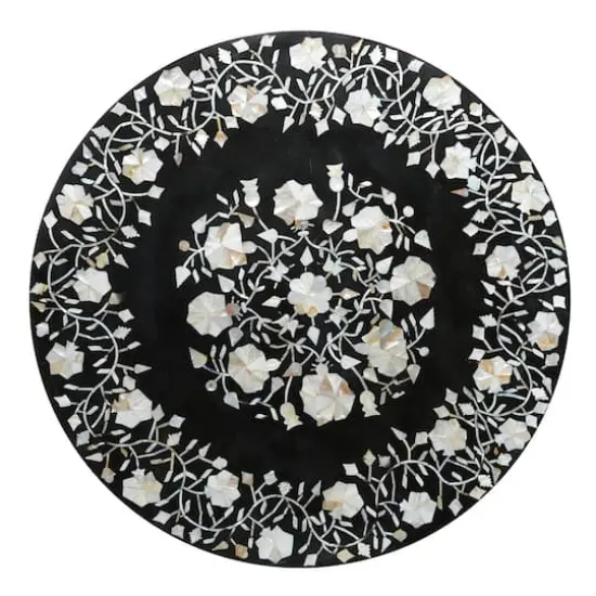 30" Gold Aluminum & Wood Eclectic Coffee Table {3}