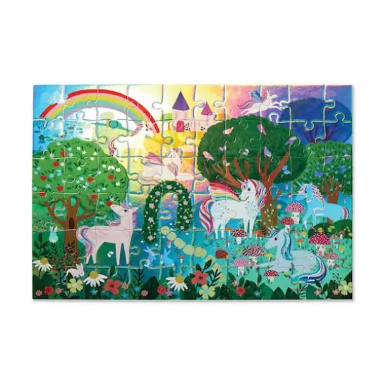 Sparkling Unicorn Holographic Foil Puzzle: 60 Pcs {3}