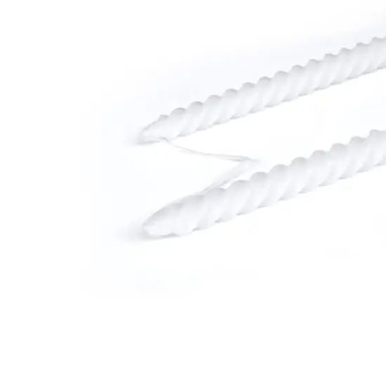 10" Twist Taper Candles, 2ct. by Ashland&reg; White {4}