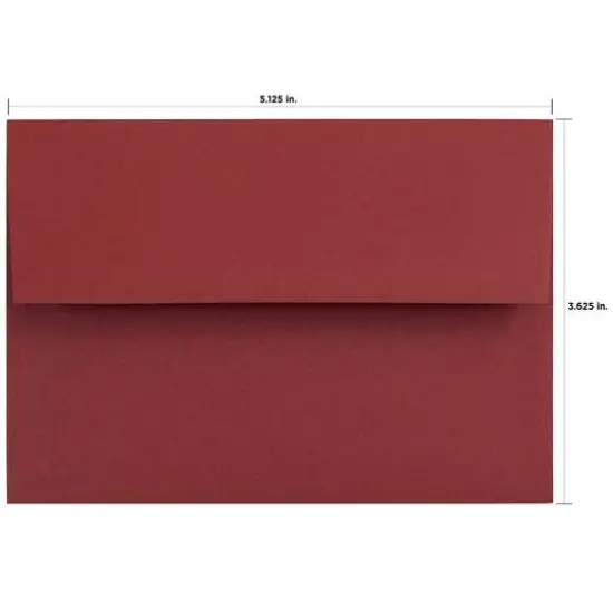 JAM Paper 4Bar A1 Colorful Premium Invitation Envelopes, 125ct. {6}