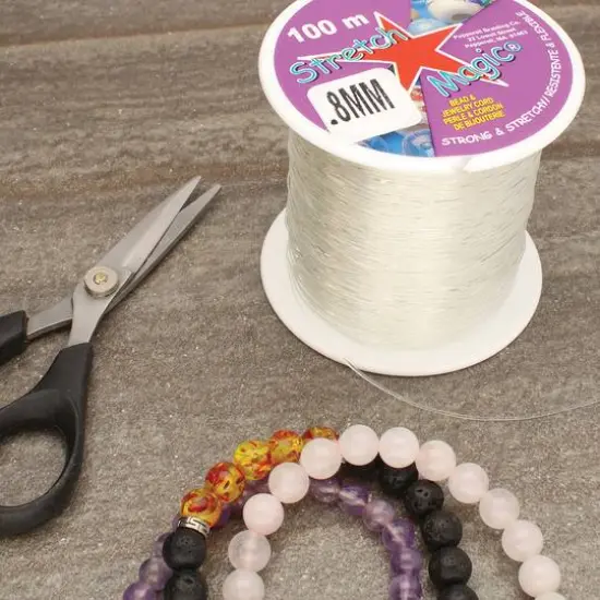 Stretch Magic&reg; 0.8mm Clear Bead & Jewelry Cord, 100m {5}