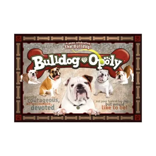 Late For The Sky Bulldog-Opoly&trade; Board Game {3}