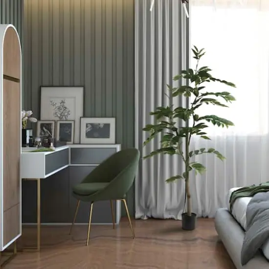 6ft. Potted Green Nandina Tree {9}