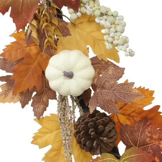 6ft. Maple Leaves & Pumpkin Garland by Ashland&reg; {4}