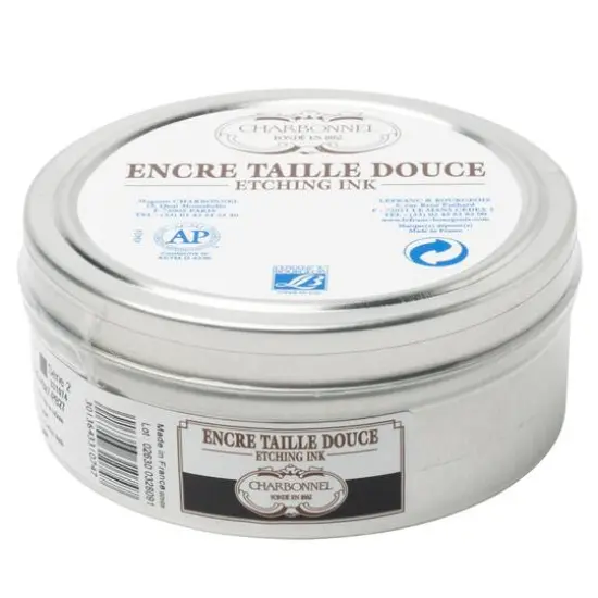 Charbonnel Etching Ink, 200mL Black Luxe {4}