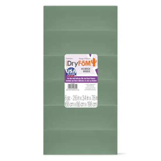 FloraCraft&reg; DryFōM Brick Green {3}