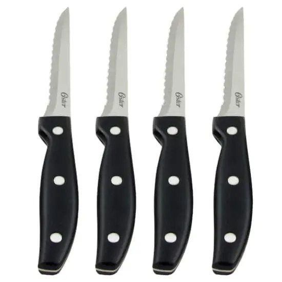 Oster Granger 4.5" Stainless Steel Blade Steak Knives, 4ct. {1}