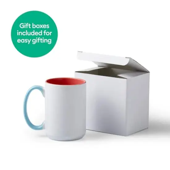 Cricut&reg; Blank Beveled Ceramic Mug, 15oz. Reef {4}