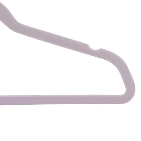 Laura Ashley Slim Velvet Hangers, 25ct. Lavender {8}