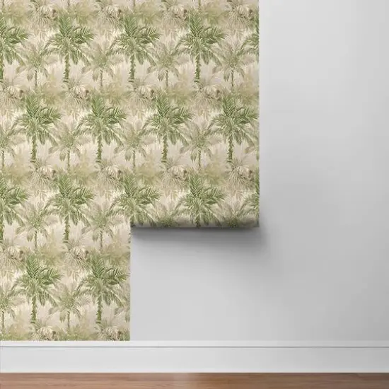Tommy Bahama Cat Island Peel & Stick Wallpaper Palm {7}