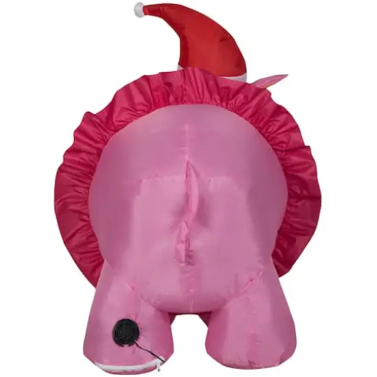 Airblown Hippo With Pink Tutu Inflatable {4}