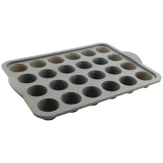 24-Cavity Metal Reinforced Silicone Mini Muffin Pan by Celebrate It&trade; {3}