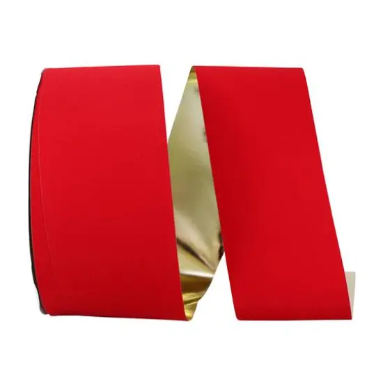 The Ribbon Roll Outdoor Velvet Allure with Metallic Back Ribbon {1}